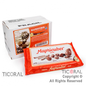 ARCOR MAPRICUBER TABLETA LECHE 6 X 800 GRS